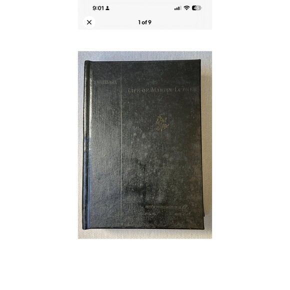 Life of Martin Dr Luther hardcover by Prof Wackernagel Pilger Publishing 1883/97 - Picture 3 of 8